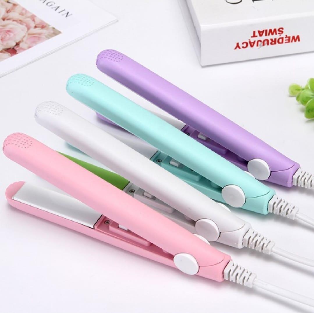 Mini Hair Straightener Multi Color Portable Corded