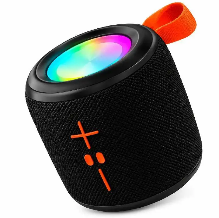 Waterproof Bluetooth Speaker with LED Light
