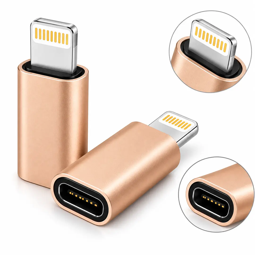 USB-C to Lightning Adapter – Female to Male